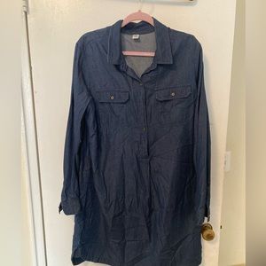 Skirts, shirts and denim dresses